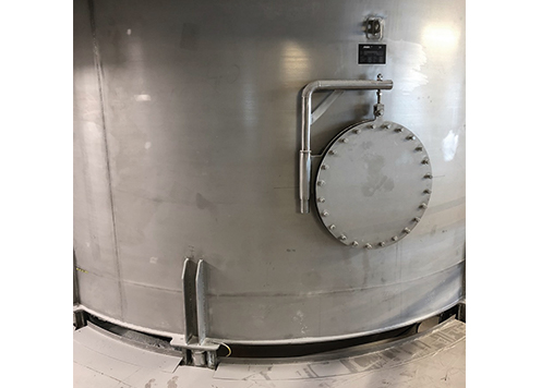 Minebea Intec load cells installed in tank at salt producer Saline